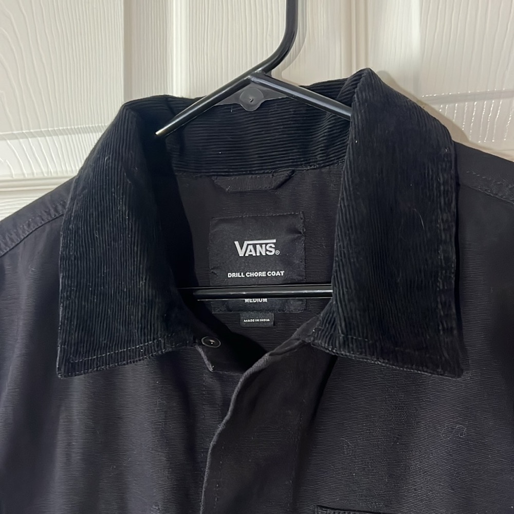 NWOT Vans Men's Drill Chore Coat Jacket Black, Medium‎ - Picture 4 of 12